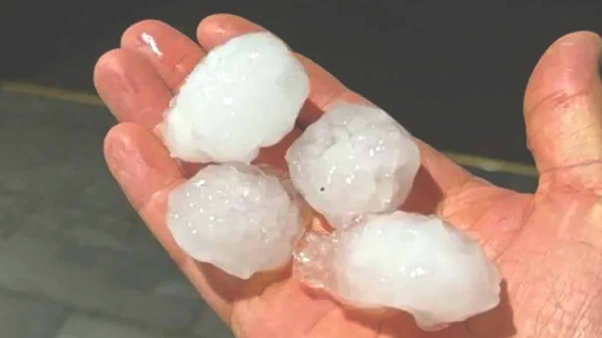 « Des grêlons de 4 centimètres »  violents orages, fortes pluies et puissantes rafales de vent… à cause d’une nouvelle « goutte froide » la météo se gâte cette semaine